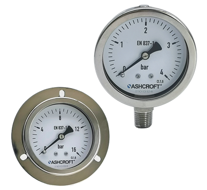 雅斯科Ashcroft® 5008全不锈钢压力表